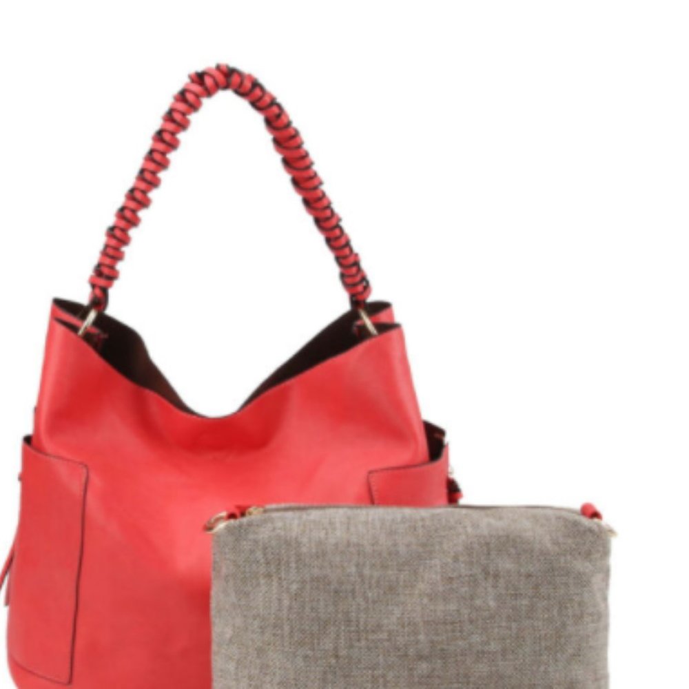 new vegan leather hobo bag